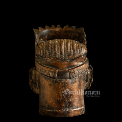 Bhairava Head   - Brass