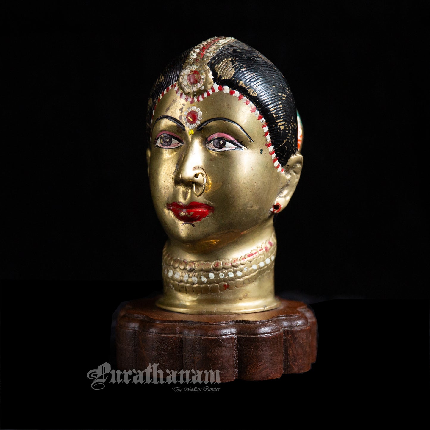 Gauri Head - Brass