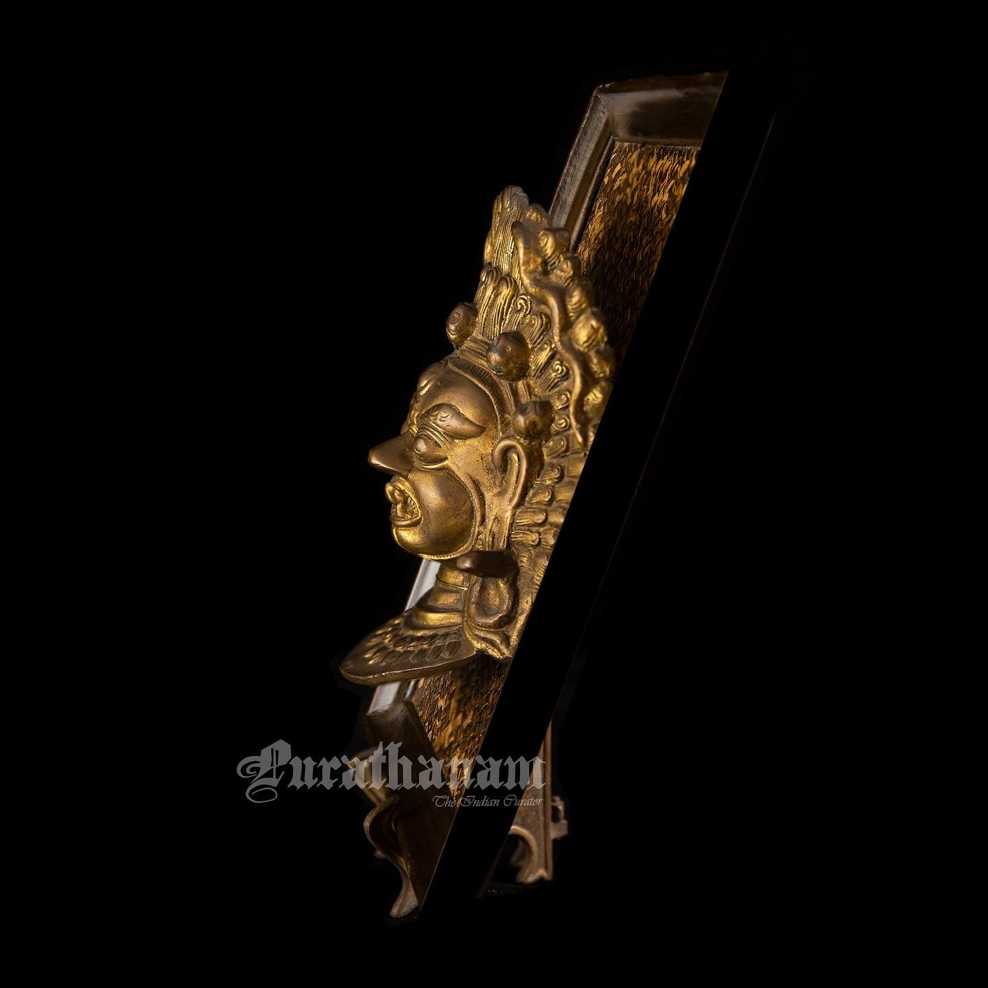 Bhairava Mask - Brass