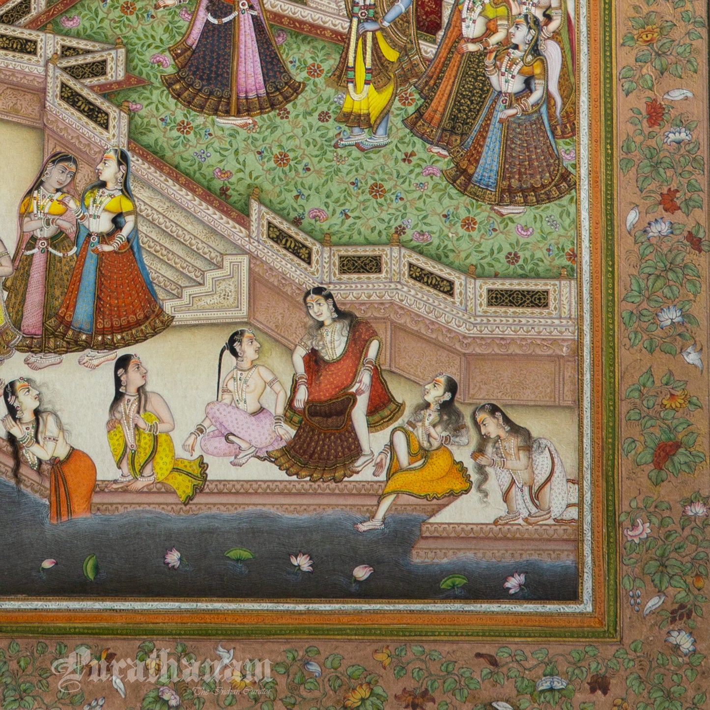 Krishna Leela – Miniature Painting