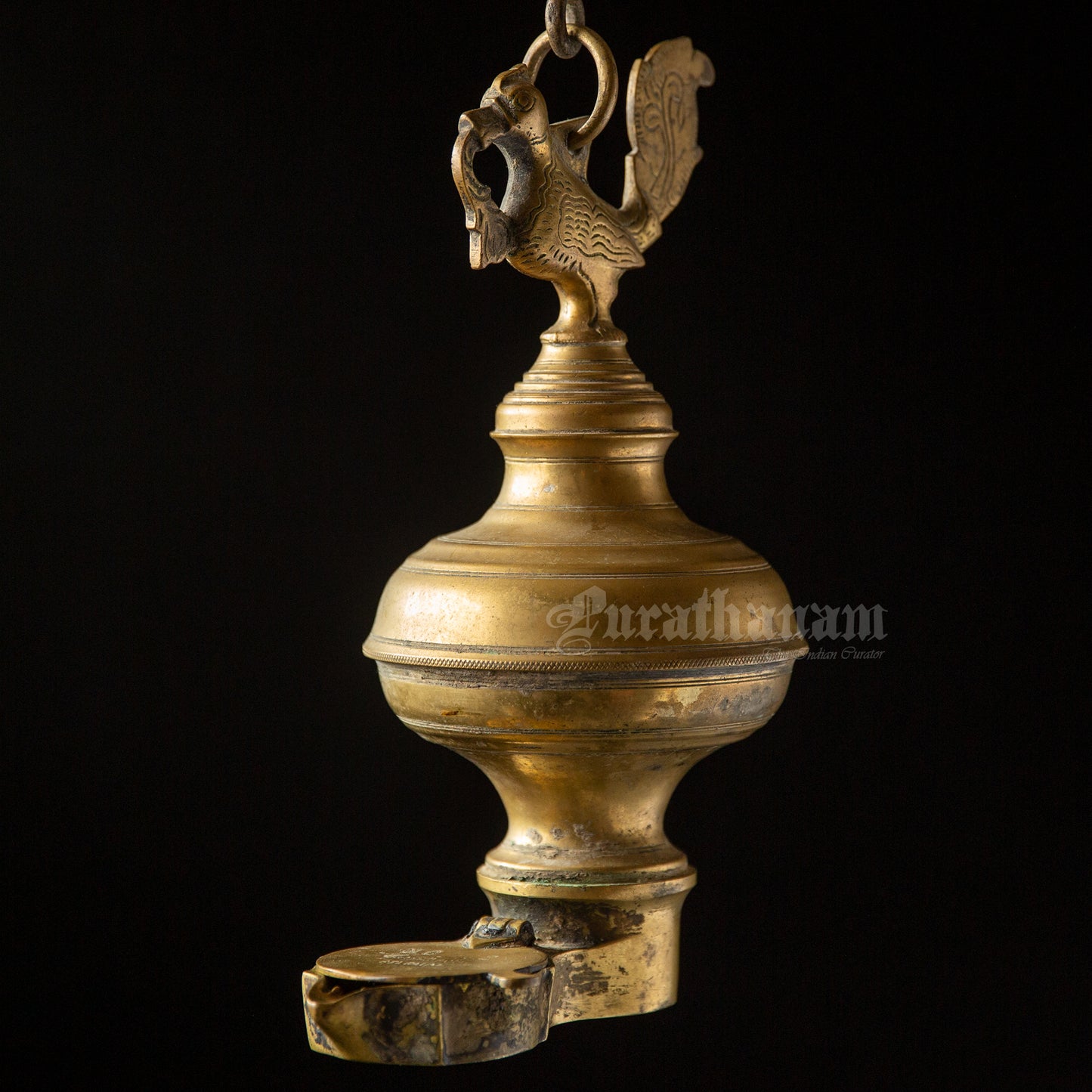 Perpetual Lamp/ Thoondamani vilakku - Brass