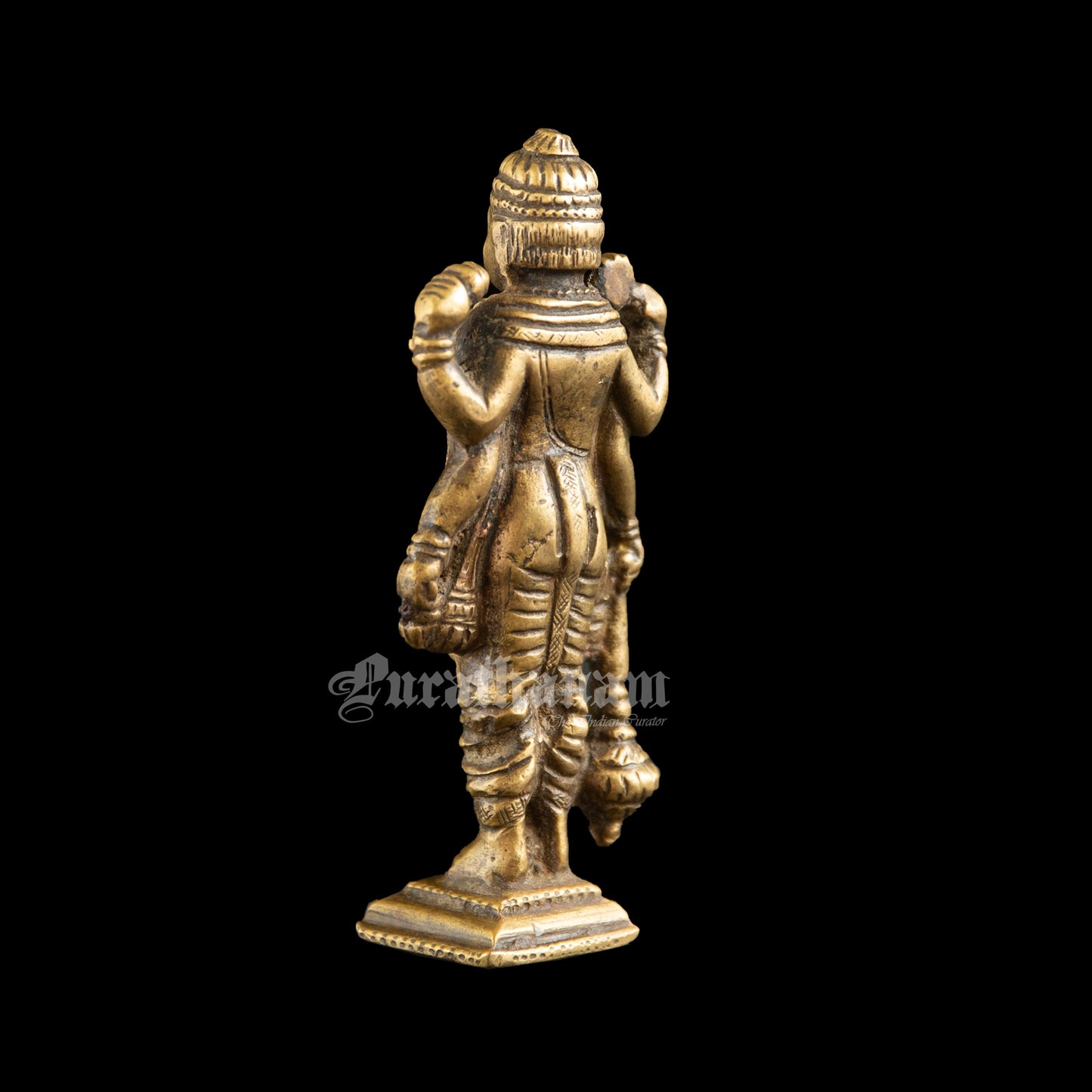 Vishnu Figurine   - Brass