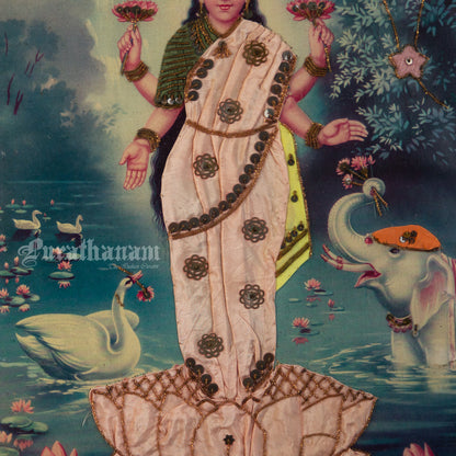 Lakshmi- Kondiah Raju (Offset Print) - Embellished
