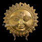 Sun God - Brass sculpture (Wall Hanging)