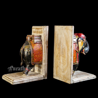 Elephant Book ends