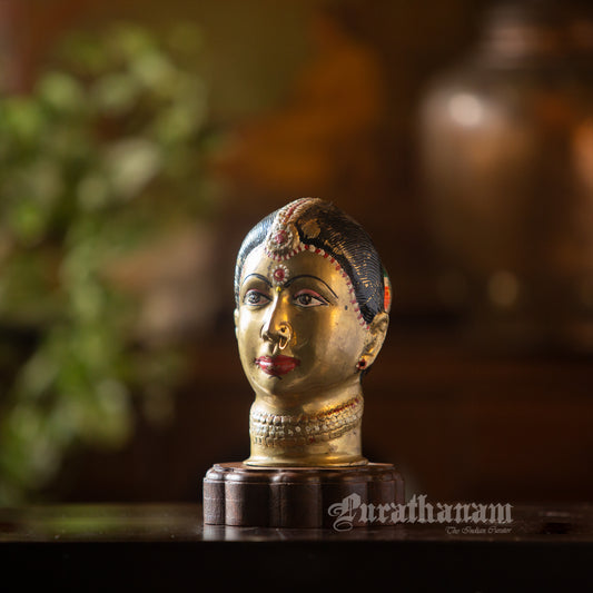 Gauri Head - Brass
