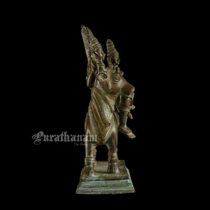 Uma Maheshvar Brass Sculpture