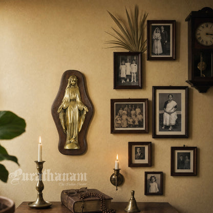 Our Lady of Grace - Wall Plaque