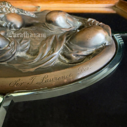 The Calmady Children - Bronze Relief