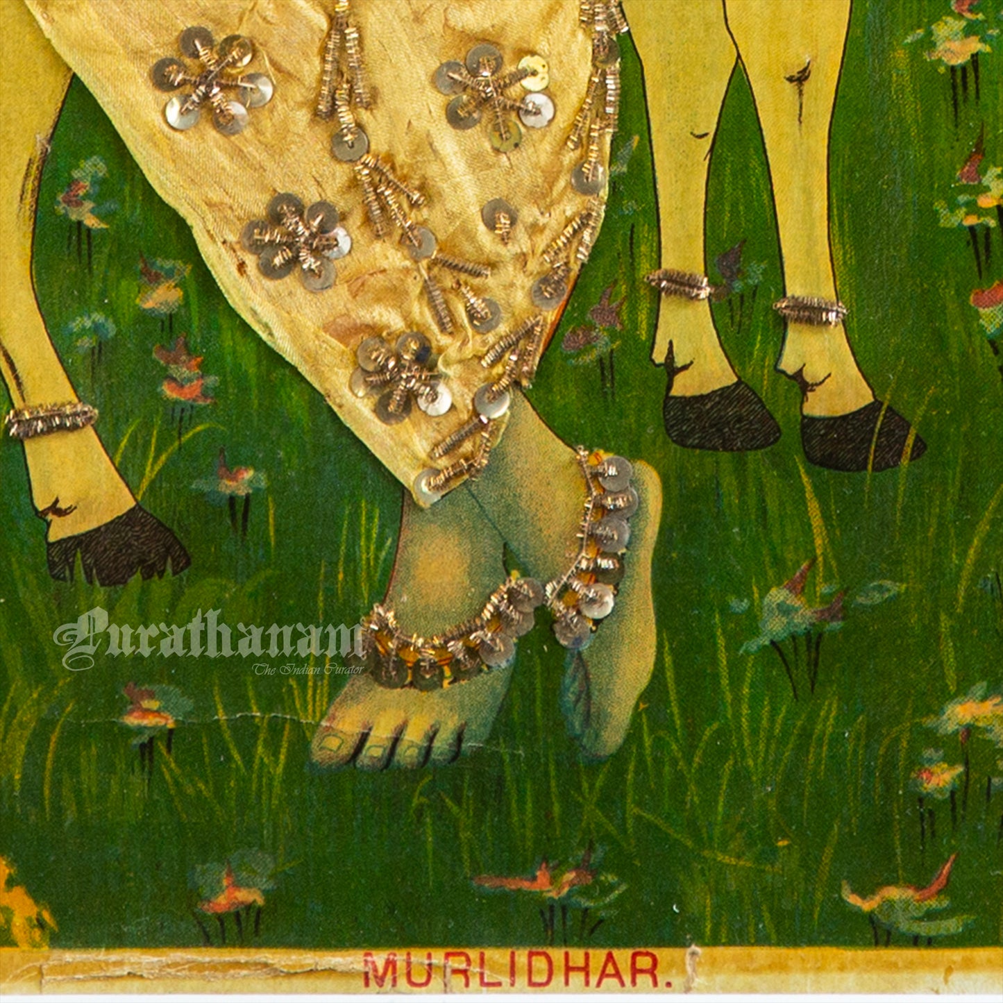 Muralidhar - Lithograph Print (Embellished)