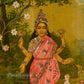 Lakshmi by Ravi Varma - Oleograph Print (Embellished)