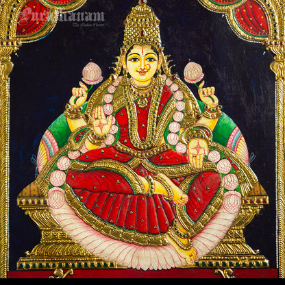 Mahalakshmi - Tanjore Painting
