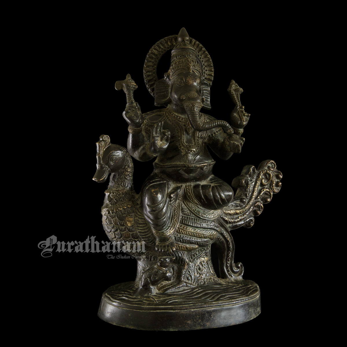 Mayuresha - Ganapati on the Peacock