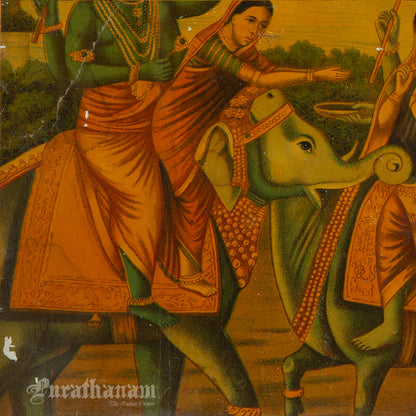 Harihar Bhet - Chromolithograph Print