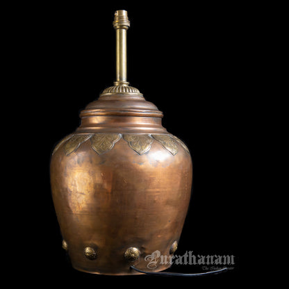 Heritage Copper Lamp (Brass Embellished)