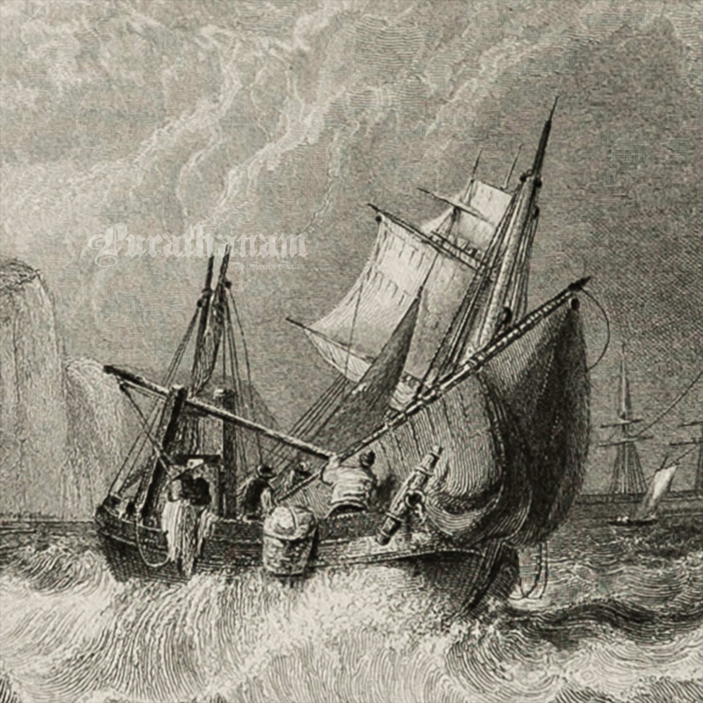 Dover -Steel Engraving