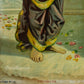 Damayanti by Ravi Varma - Oleograph Print