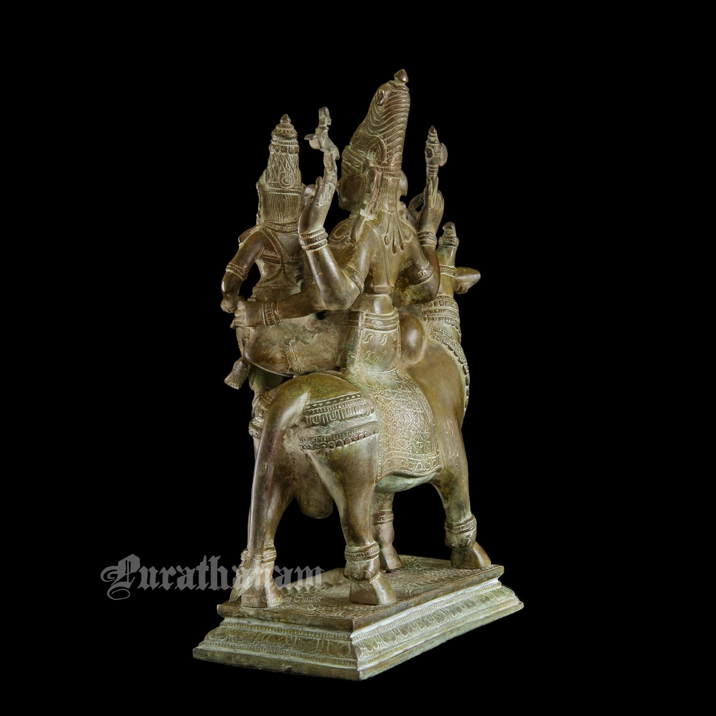 Uma Maheshvar Brass Sculpture