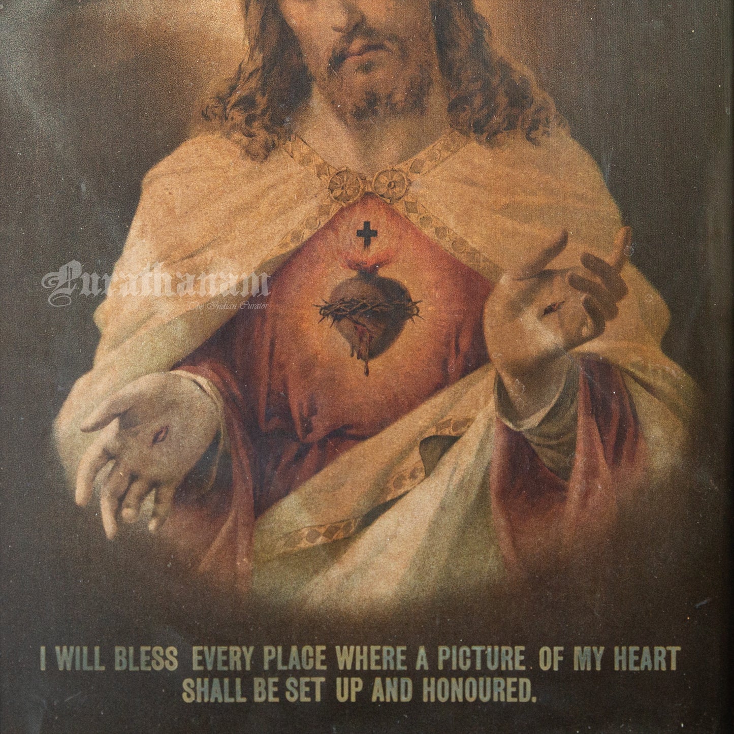 Jesus - Chromolithograph Print , Switzerland