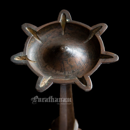 Stupa Lamp - Brass ( Oil Lamps)