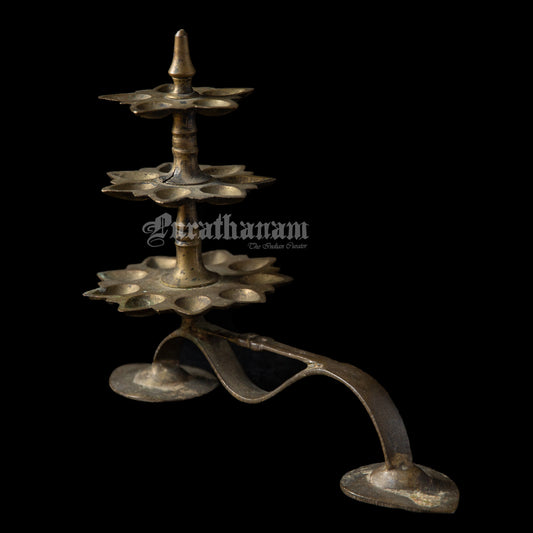 Arthi Lamp (Three layer)  - Brass