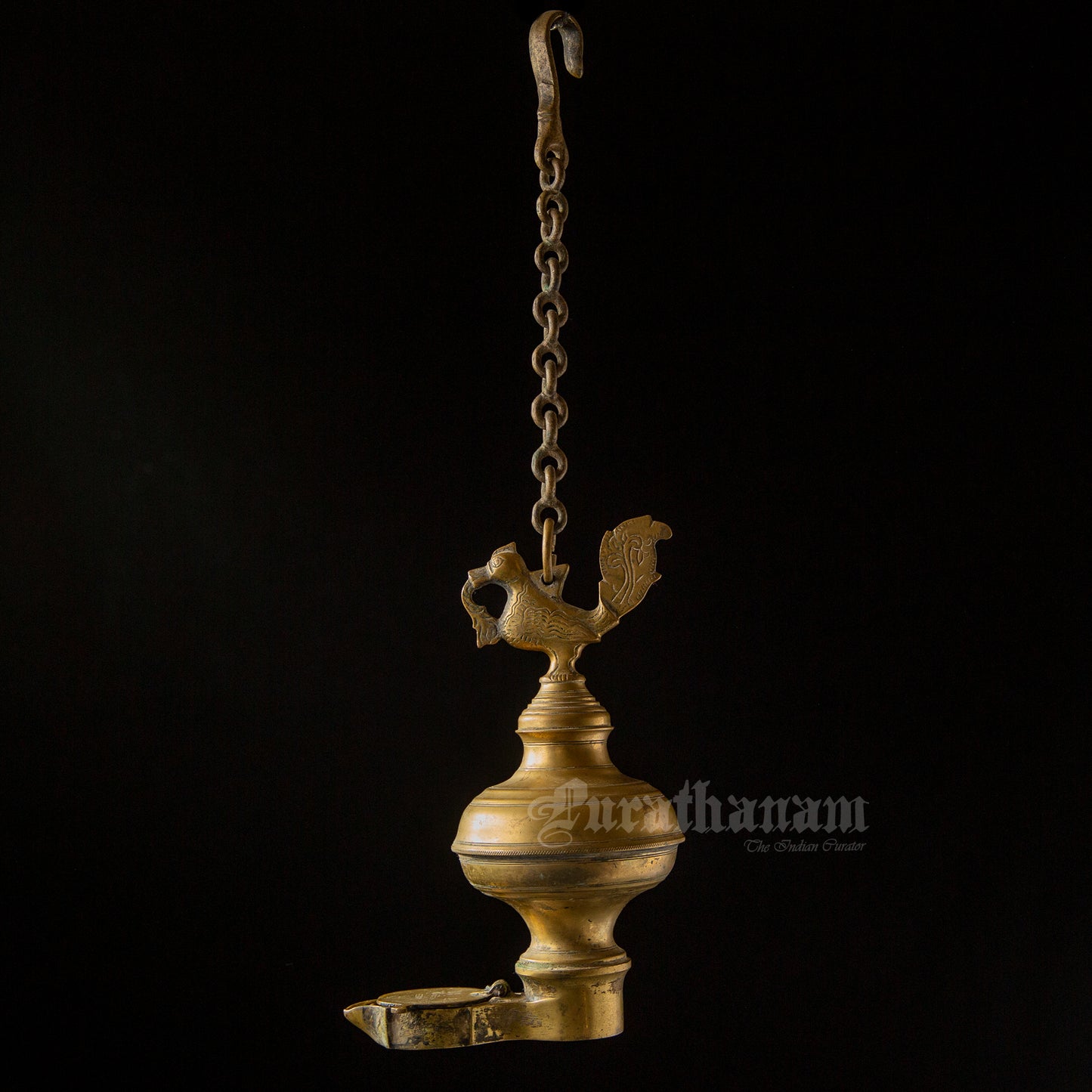 Perpetual Lamp/ Thoondamani vilakku - Brass