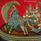Shesh Shayi Krishna - Tanjore Painting