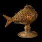 Fish Ink well - Brass (Ink Pot)