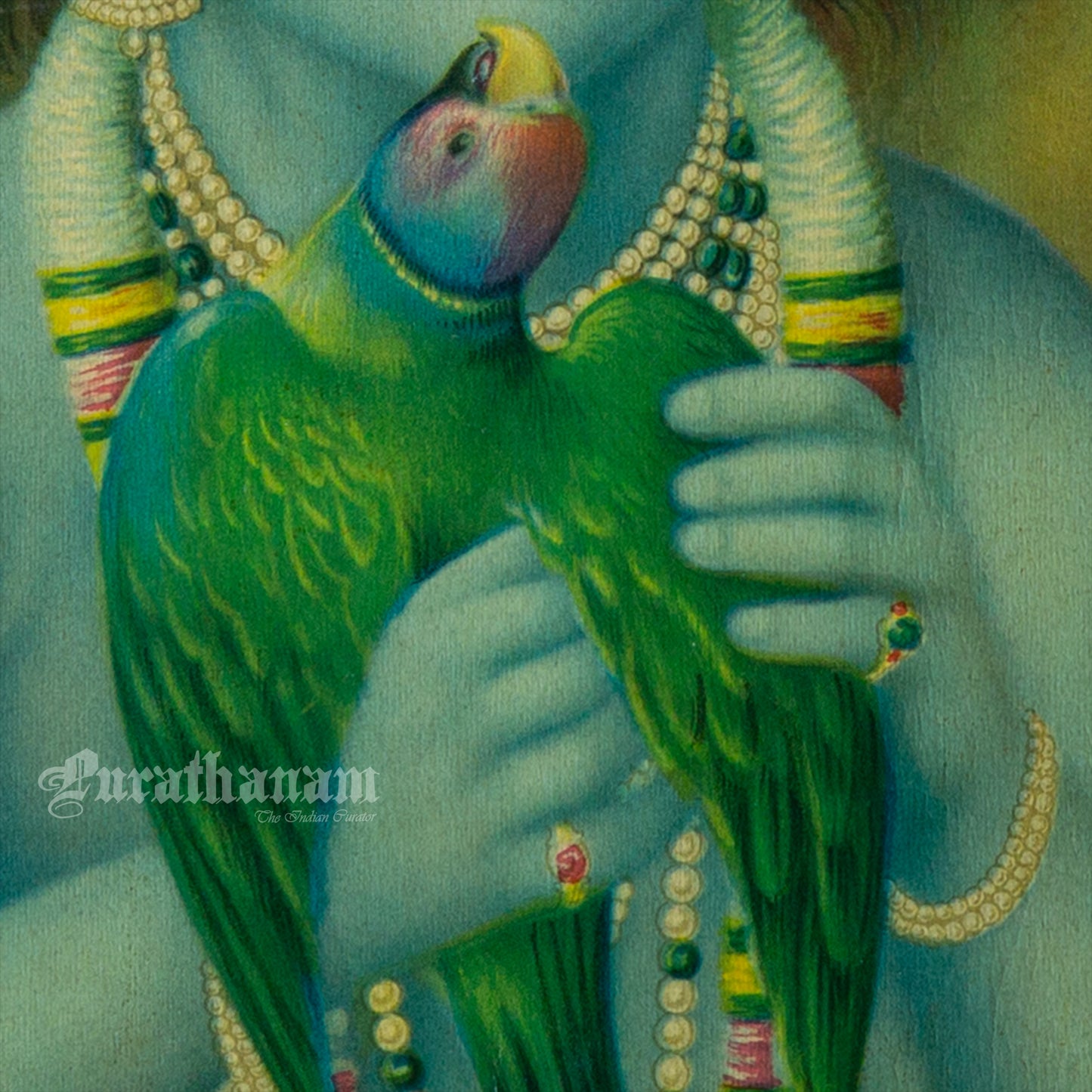 Man-Har-Krishna (Oleograph Print)