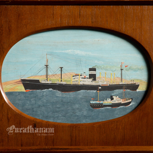 Nuddea IID -Ship-Watercolor Painting