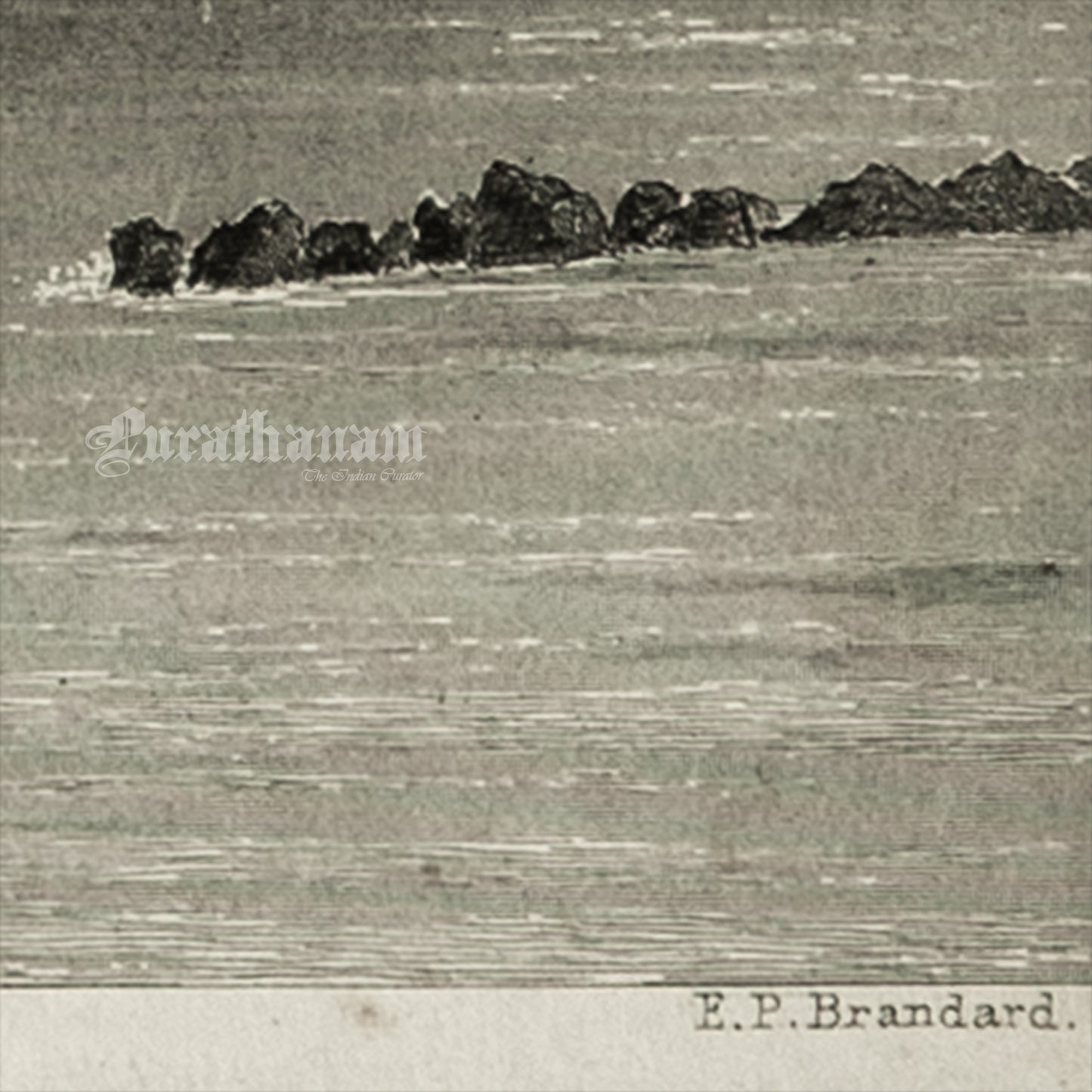 Alexandria -Steel Engraving