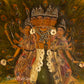 Shri Shanmukha Subramaniaswami by Ravi Varma- Embellished Oleograph Print