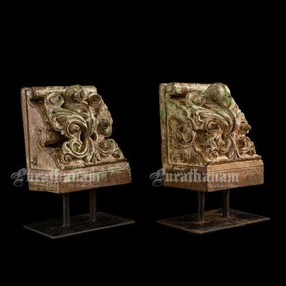 Wooden Wall brackets  - Pair