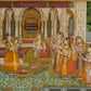Royal Zenana Scene – Miniature Painting