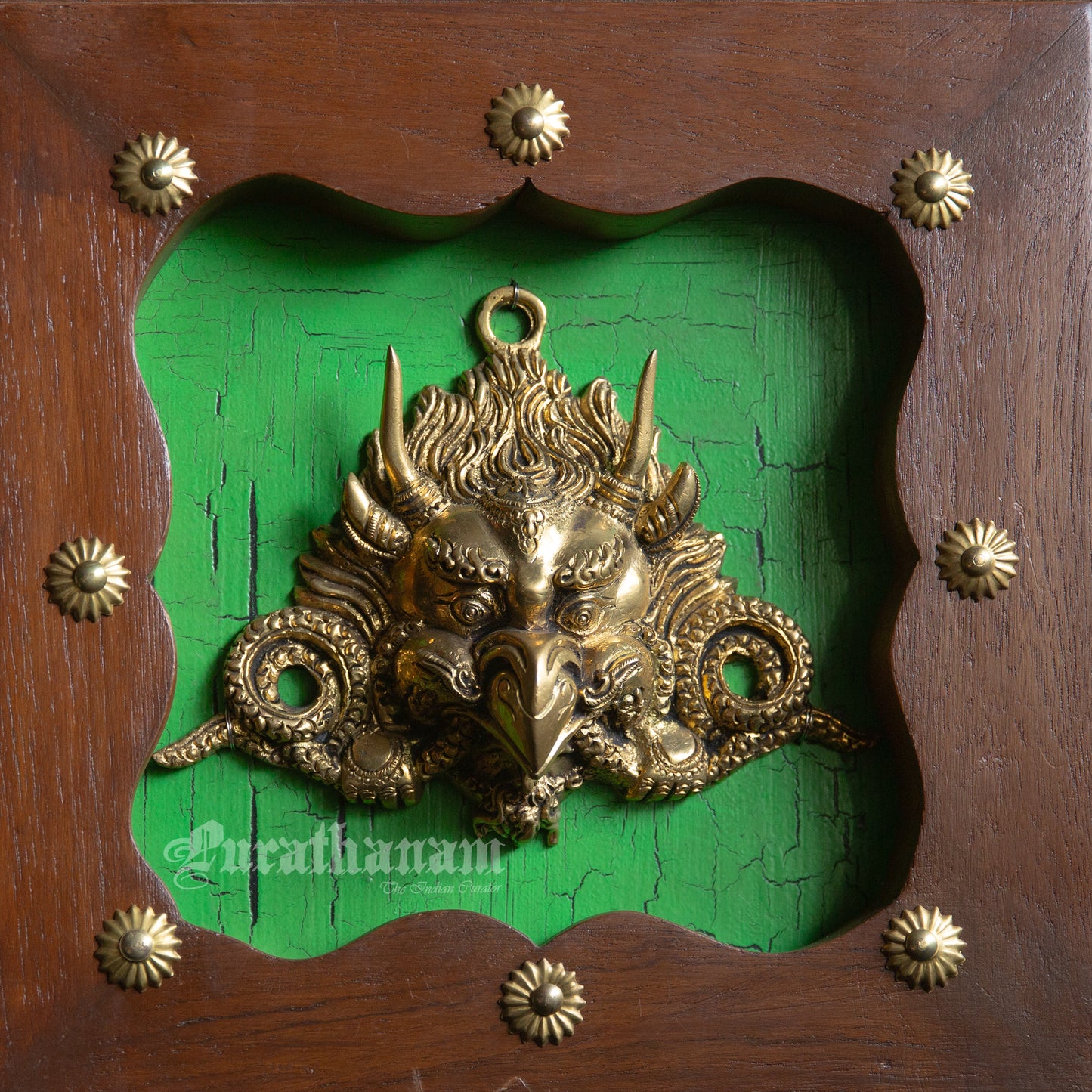Nepalesebrass Brass Garuda - Plaque