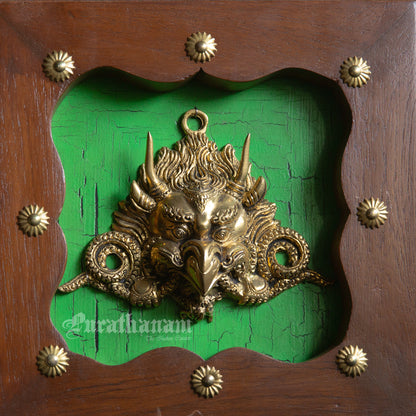 Nepalesebrass Brass Garuda - Plaque