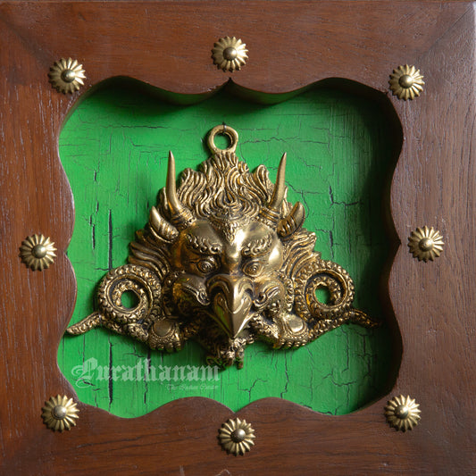Nepalesebrass Brass Garuda - Plaque