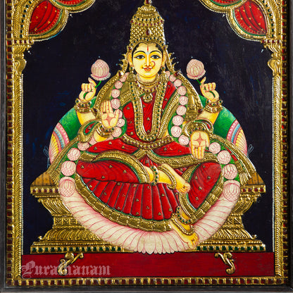 Mahalakshmi - Tanjore Painting