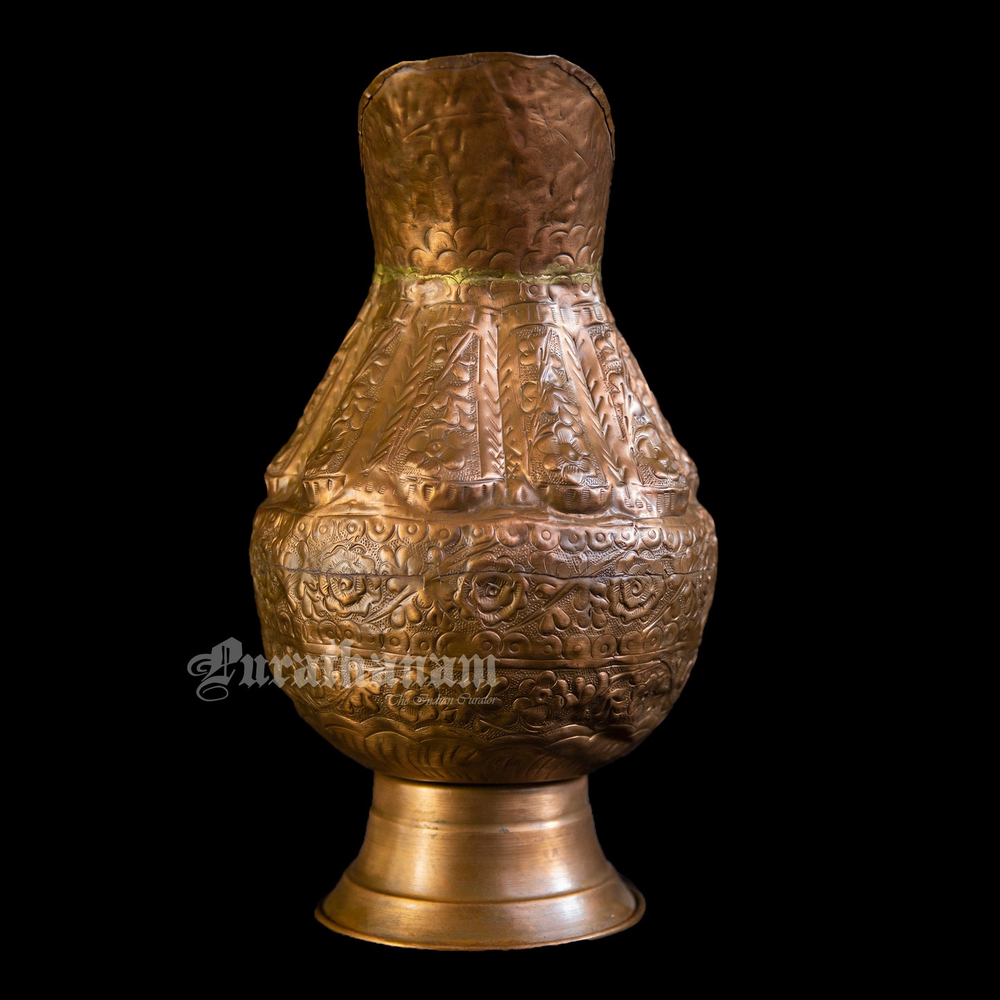 Kashmiri Copper Pitcher Jug