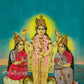 Luxmi Narayana - Lithograph Print (Embellished)