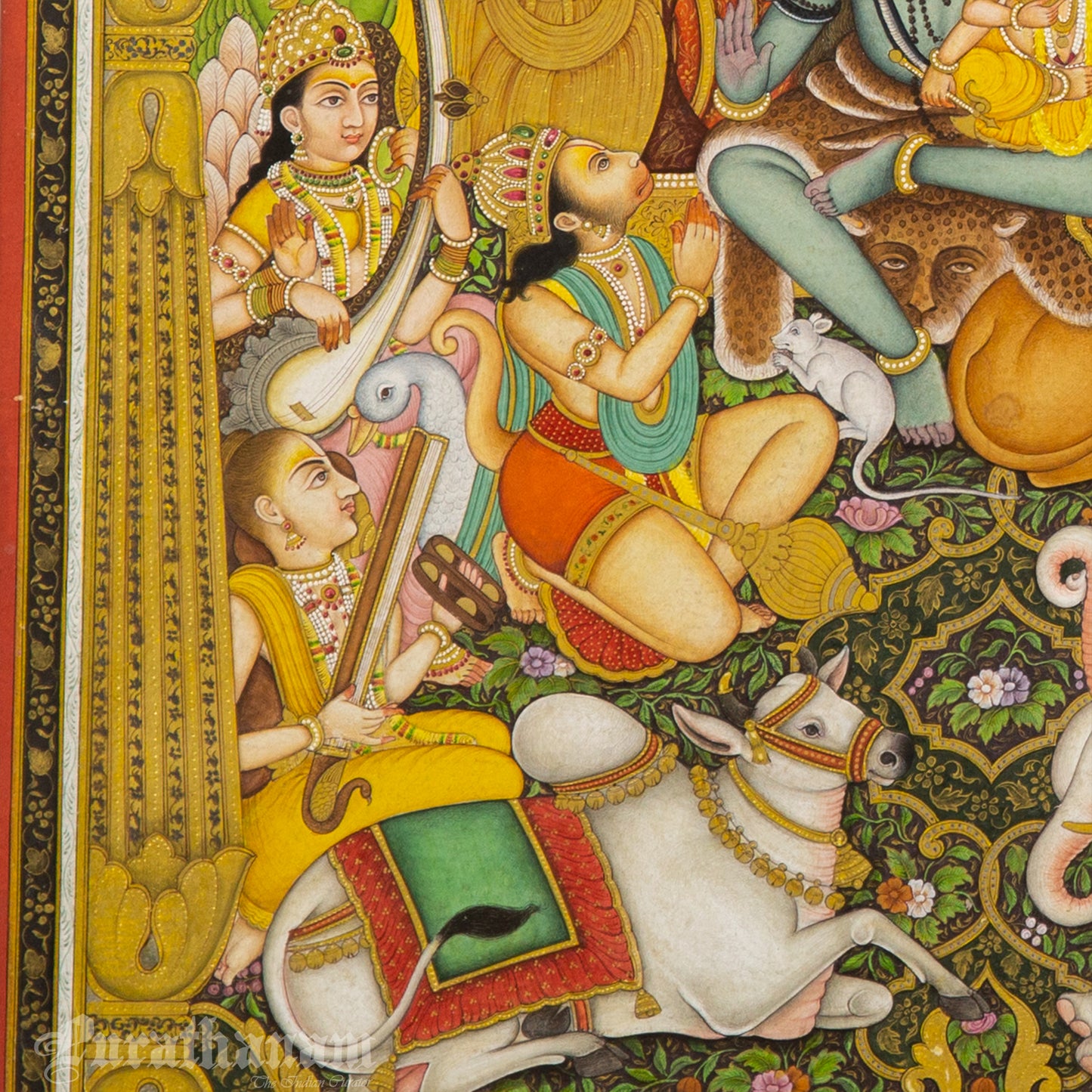 Cosmic Darbar – Miniature Painting