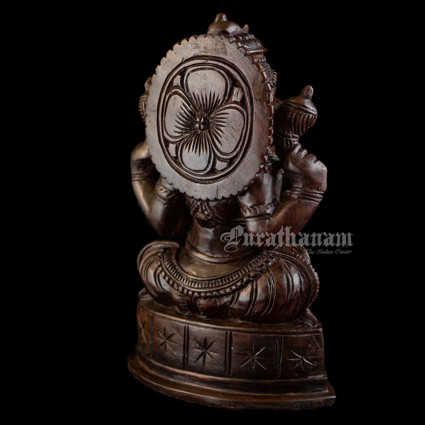 Ganapati - Rose Wood sculpture