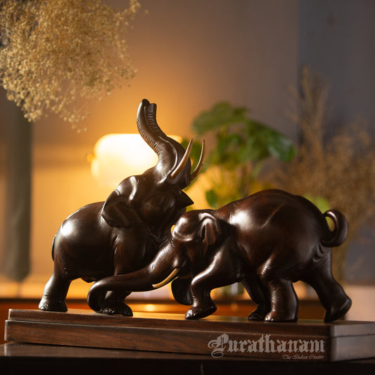 Elephants - Rose wood