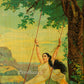 Mohini by Ravi Varma - Oleograph  Print