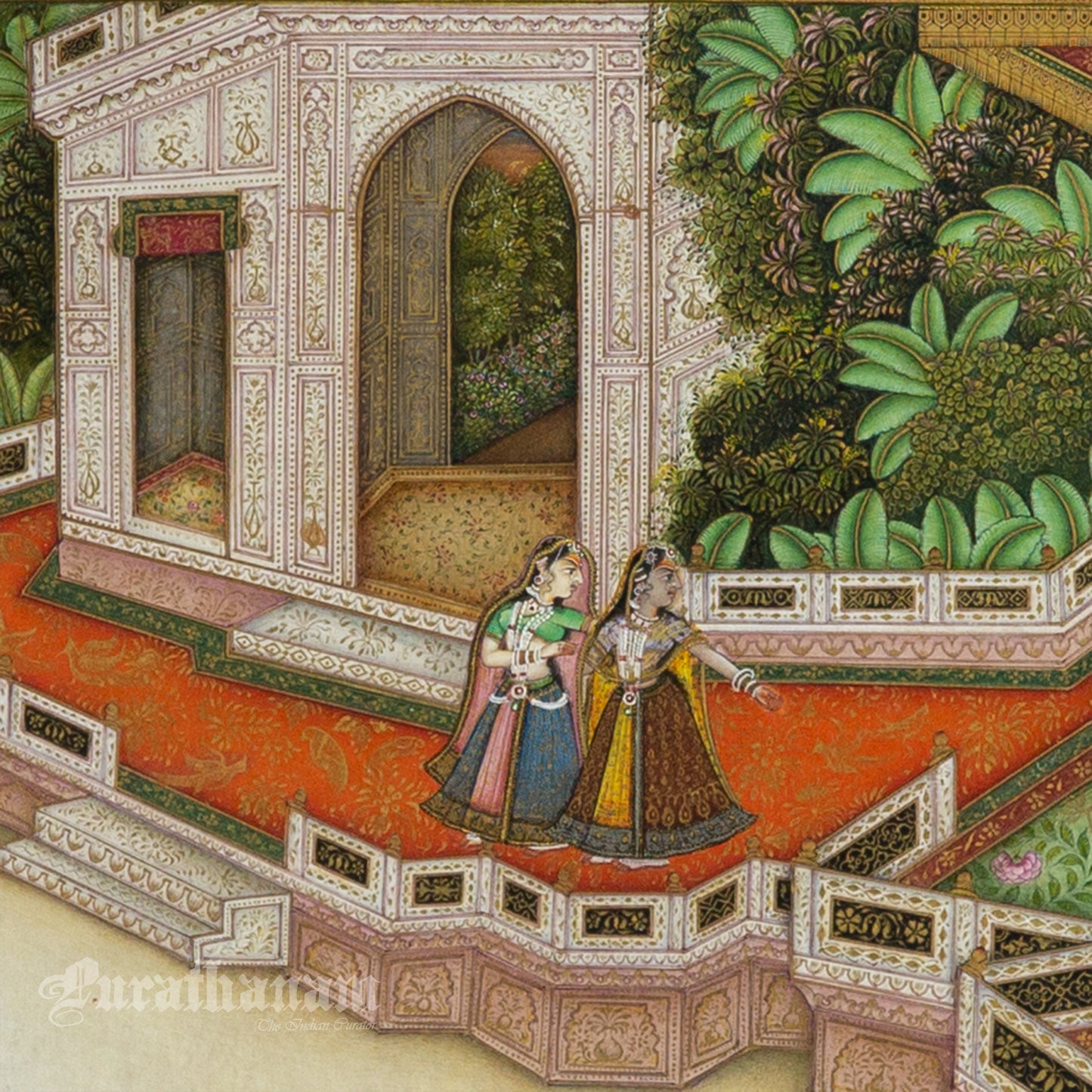 Krishna Leela – Miniature Painting
