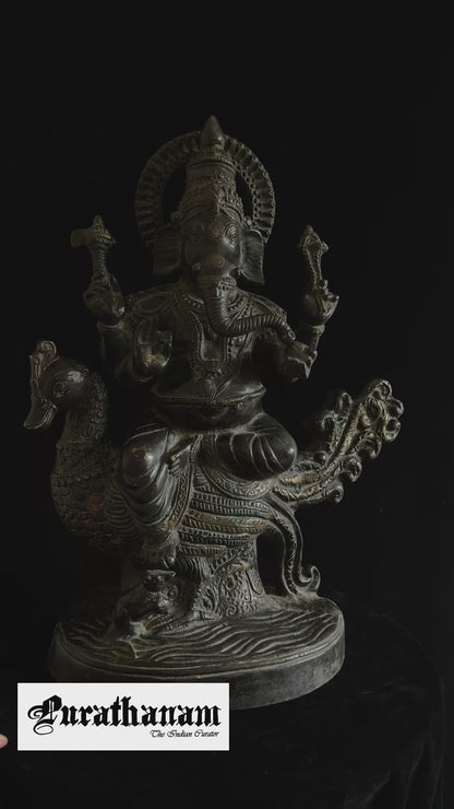 Mayuresha - Ganapati on the Peacock