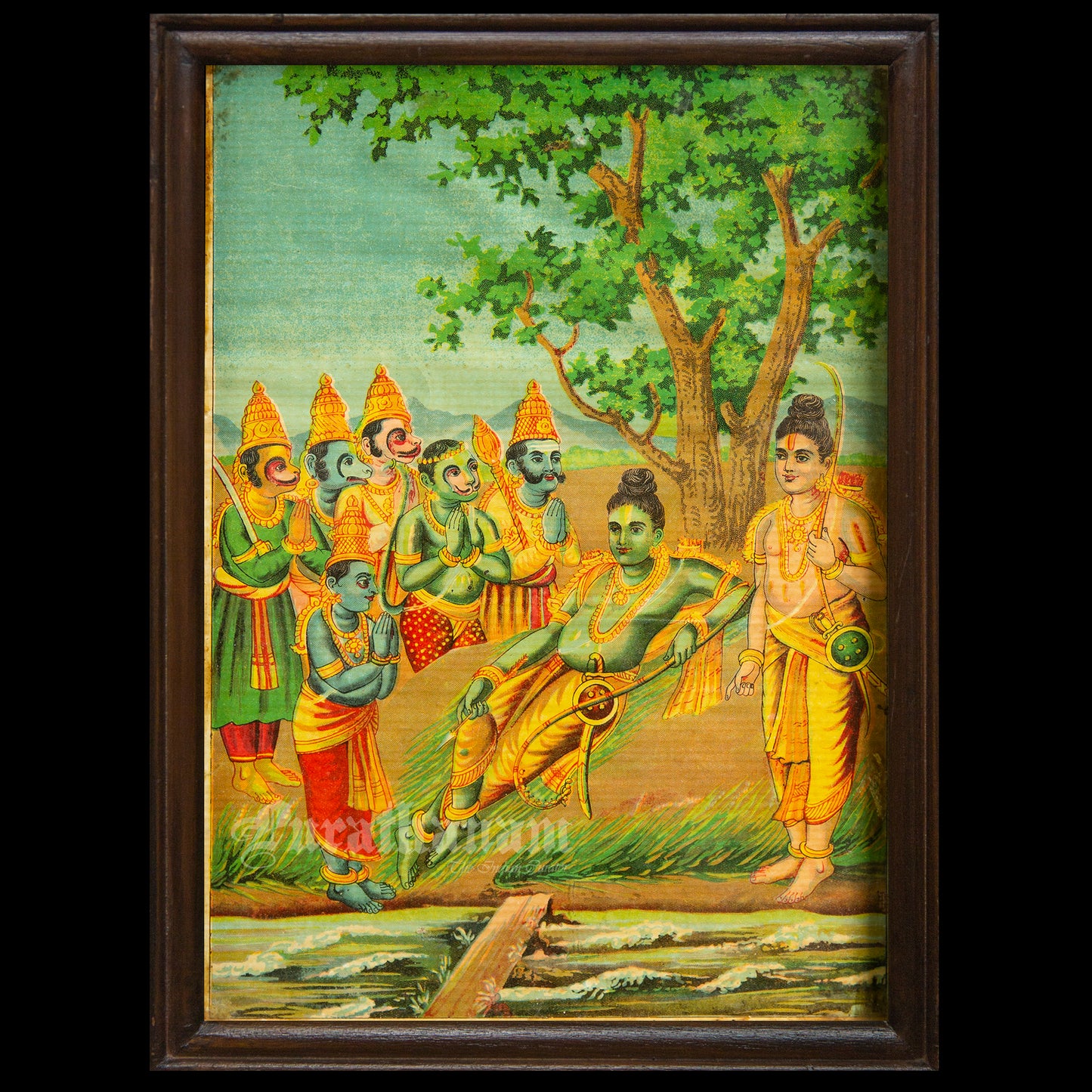 Darbha Sayana Rama - Lithograph Print