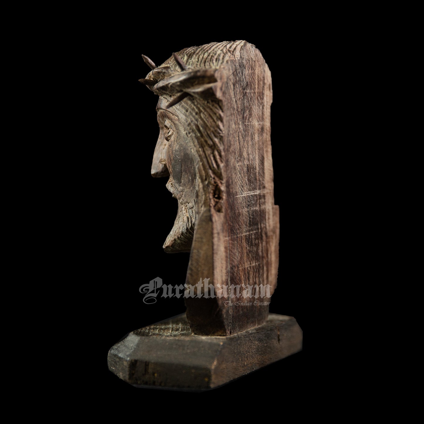 Christ Head - Rose Wood (Small)