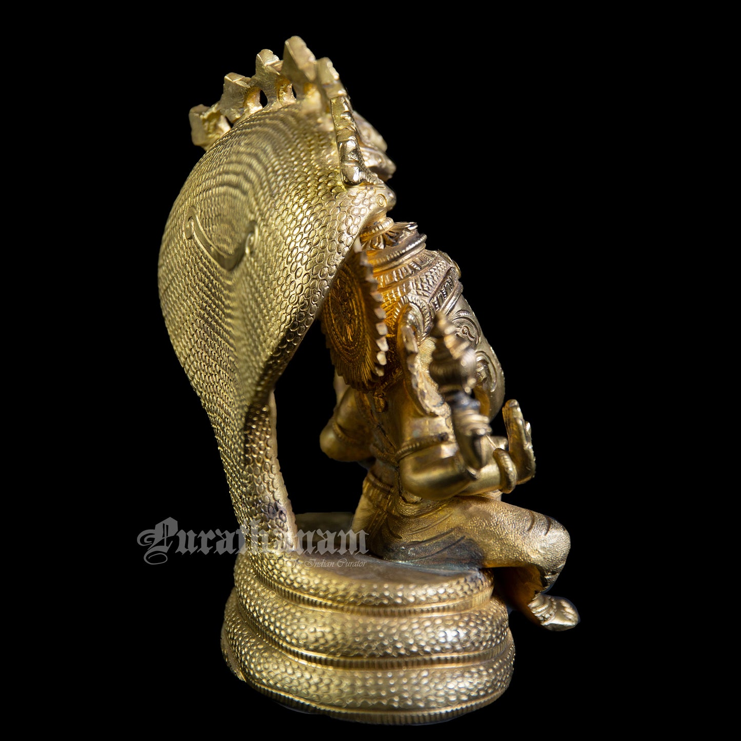 Naga Ganapati -Brass