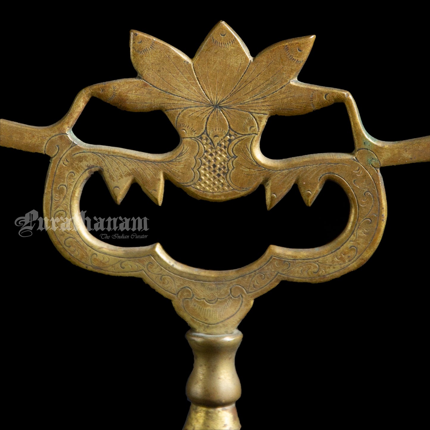 Two armed Candle Holders - Brass